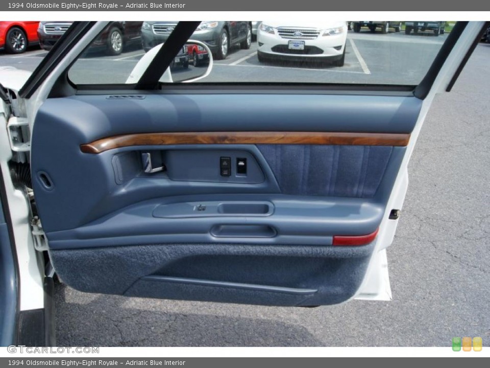Adriatic Blue Interior Door Panel for the 1994 Oldsmobile Eighty-Eight Royale #49215161
