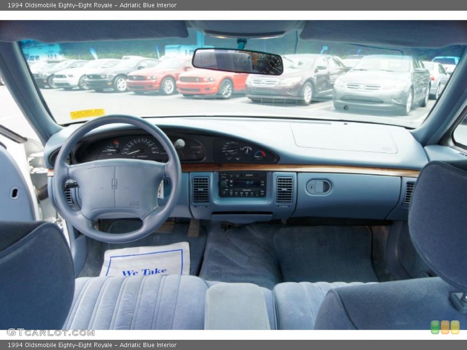 Adriatic Blue Interior Dashboard for the 1994 Oldsmobile Eighty-Eight Royale #49215221