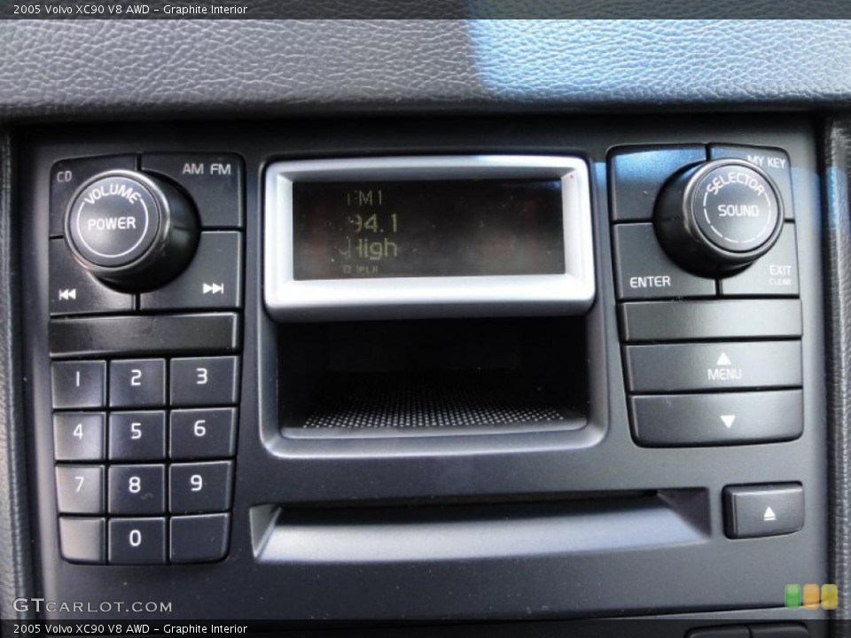 Graphite Interior Controls for the 2005 Volvo XC90 V8 AWD #49215227