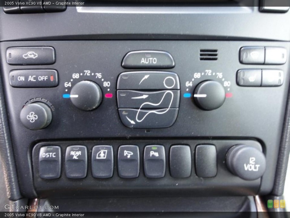 Graphite Interior Controls for the 2005 Volvo XC90 V8 AWD #49215242
