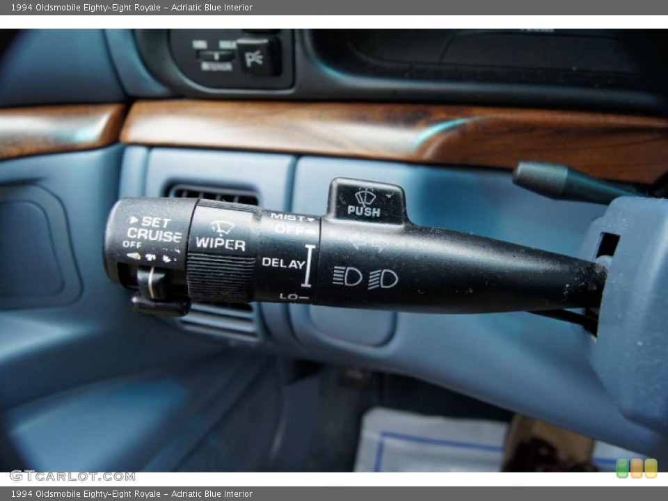 Adriatic Blue Interior Controls for the 1994 Oldsmobile Eighty-Eight Royale #49215311