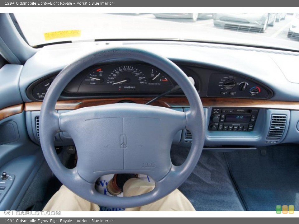 Adriatic Blue Interior Steering Wheel for the 1994 Oldsmobile Eighty-Eight Royale #49215326