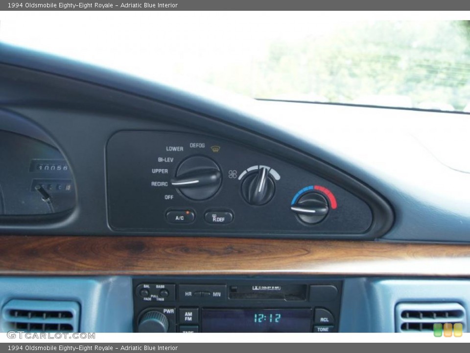 Adriatic Blue Interior Controls for the 1994 Oldsmobile Eighty-Eight Royale #49215341