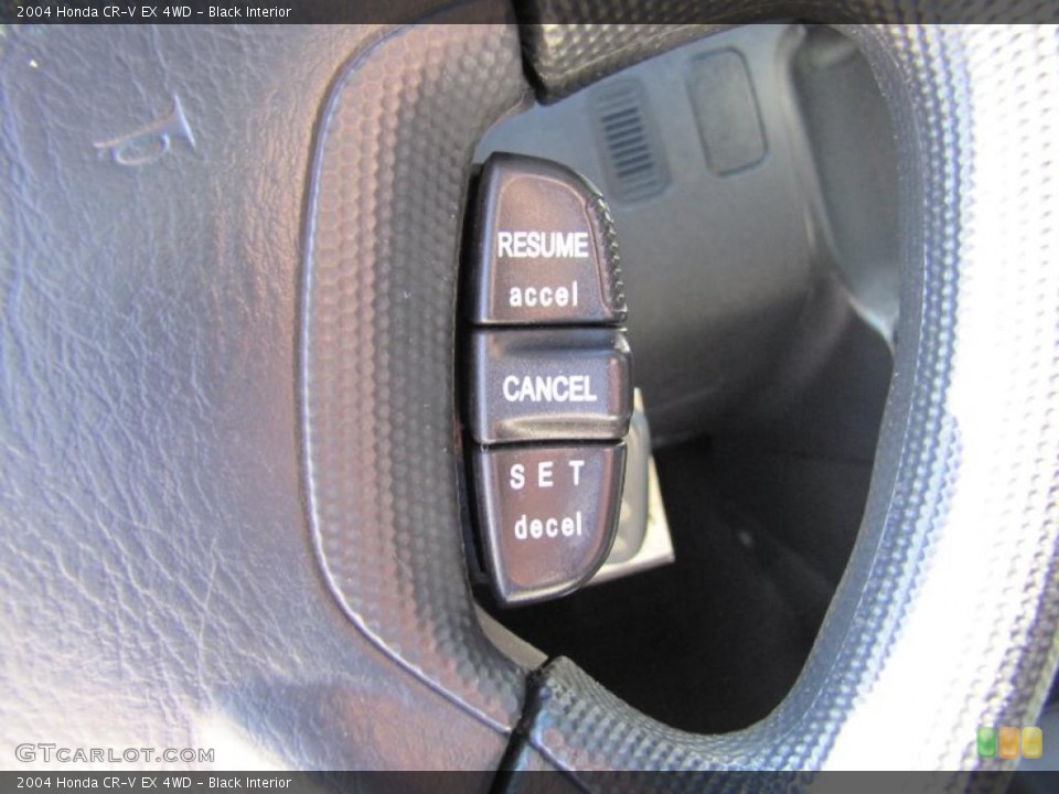 Black Interior Controls for the 2004 Honda CR-V EX 4WD #49216376