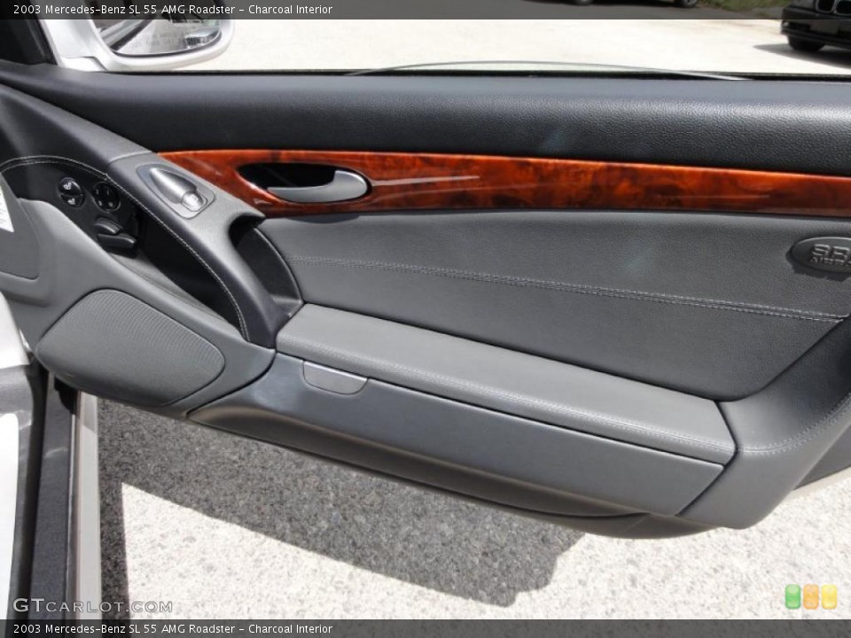 Charcoal Interior Door Panel for the 2003 Mercedes-Benz SL 55 AMG Roadster #49217243