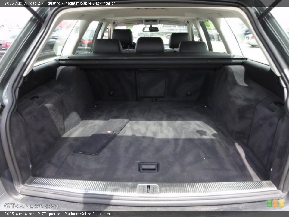 Platinum/Sabre Black Interior Trunk for the 2005 Audi Allroad 2.7T quattro #49218173
