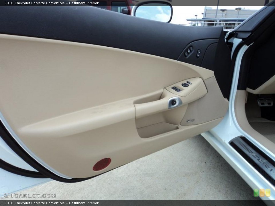 Cashmere Interior Door Panel for the 2010 Chevrolet Corvette Convertible #49226270