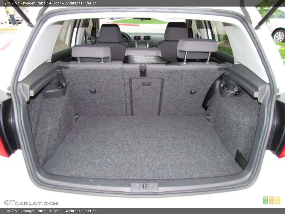 Anthracite Interior Trunk for the 2007 Volkswagen Rabbit 4 Door #49227332