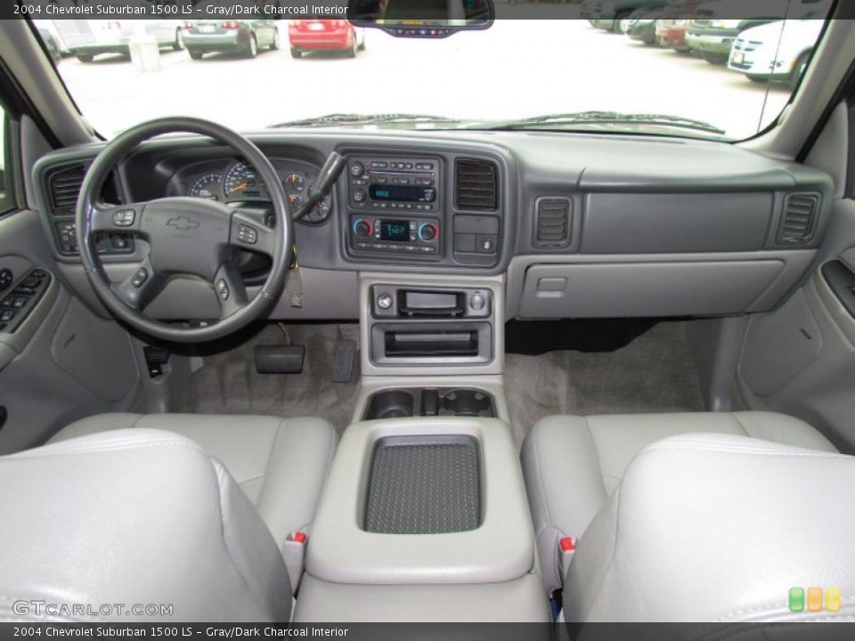 Gray/Dark Charcoal Interior Dashboard for the 2004 Chevrolet Suburban 1500 LS #49227545