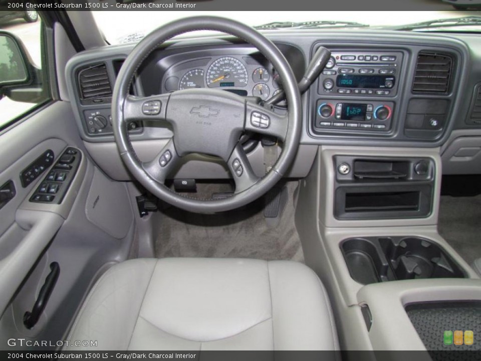 Gray/Dark Charcoal Interior Dashboard for the 2004 Chevrolet Suburban 1500 LS #49227557