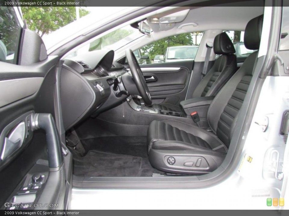 Black Interior Photo for the 2009 Volkswagen CC Sport #49228283