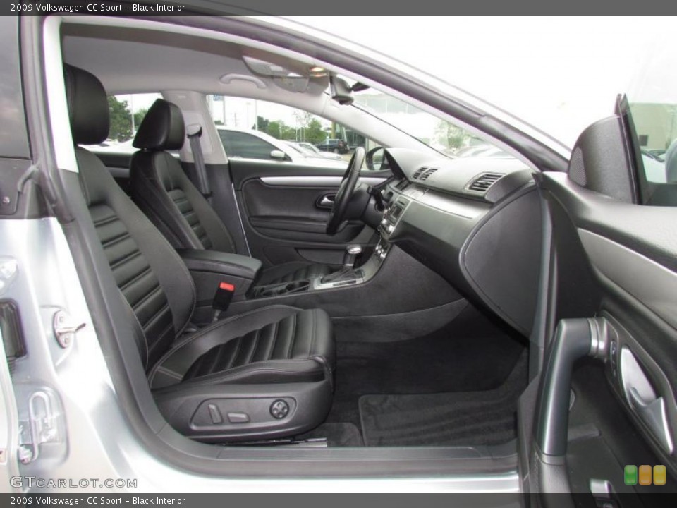 Black Interior Photo for the 2009 Volkswagen CC Sport #49228298