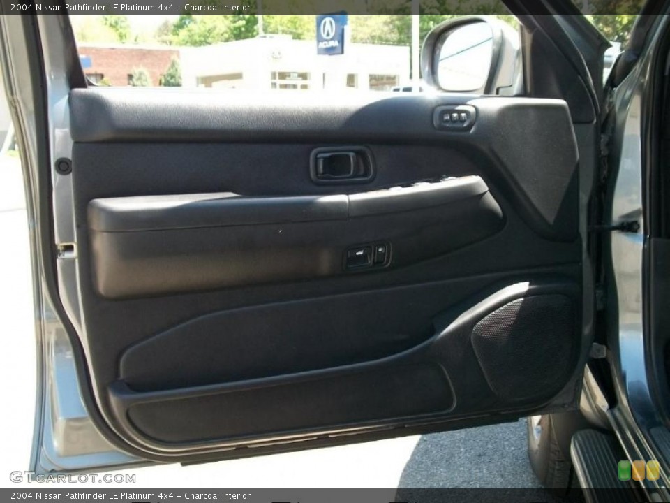 Charcoal Interior Door Panel for the 2004 Nissan Pathfinder LE Platinum 4x4 #49229327