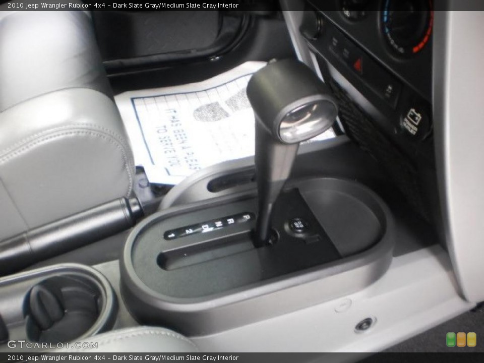 Dark Slate Gray/Medium Slate Gray Interior Transmission for the 2010 Jeep Wrangler Rubicon 4x4 #49229990