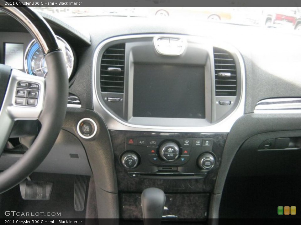 Black Interior Controls for the 2011 Chrysler 300 C Hemi #49231826