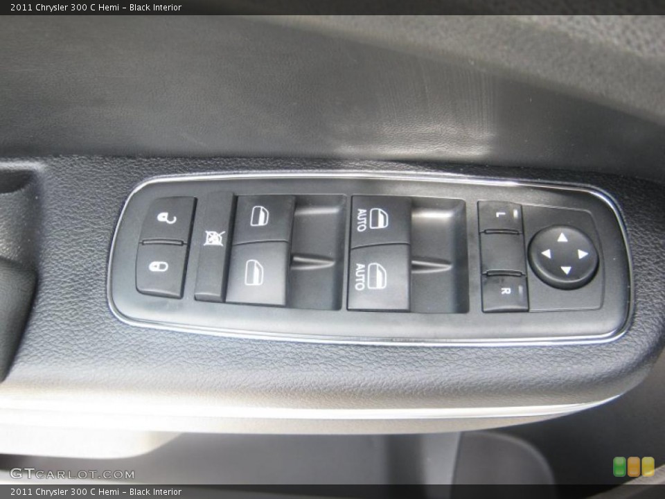 Black Interior Controls for the 2011 Chrysler 300 C Hemi #49231910