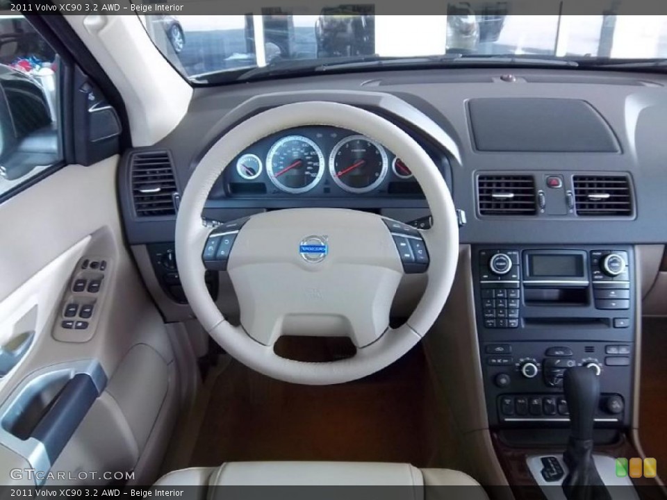 Beige Interior Dashboard for the 2011 Volvo XC90 3.2 AWD #49235586