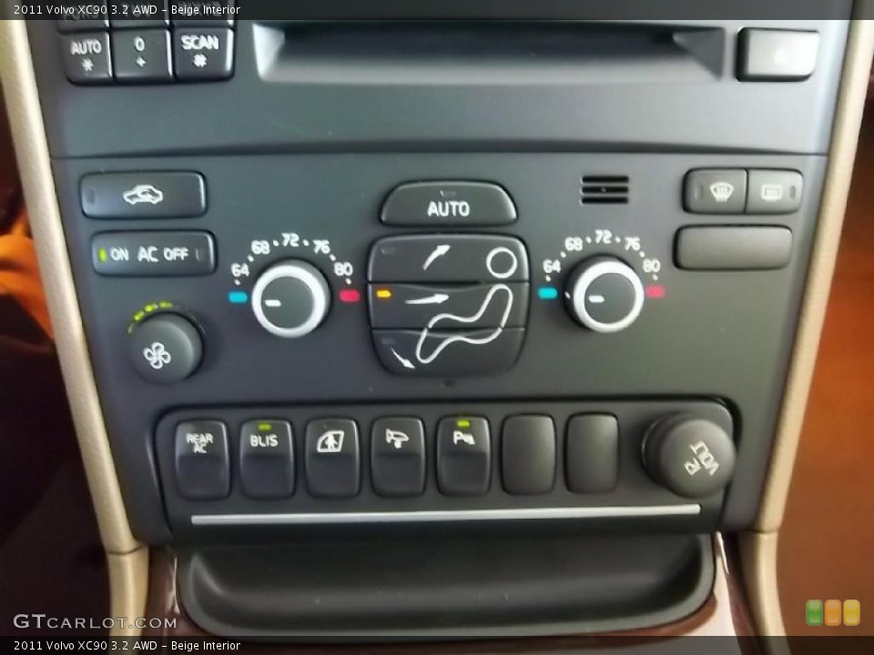 Beige Interior Controls for the 2011 Volvo XC90 3.2 AWD #49235616