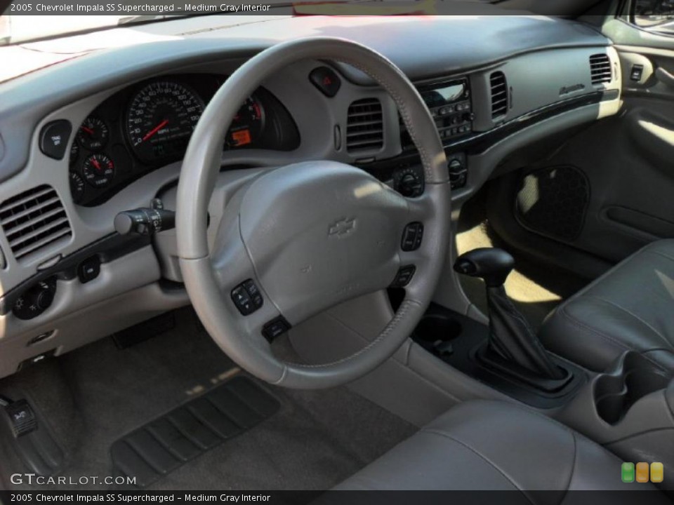 Medium Gray Interior Prime Interior for the 2005 Chevrolet Impala SS Supercharged #49238931