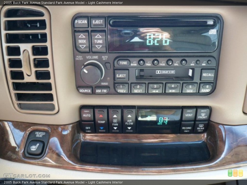 Light Cashmere Interior Controls for the 2005 Buick Park Avenue  #49243566
