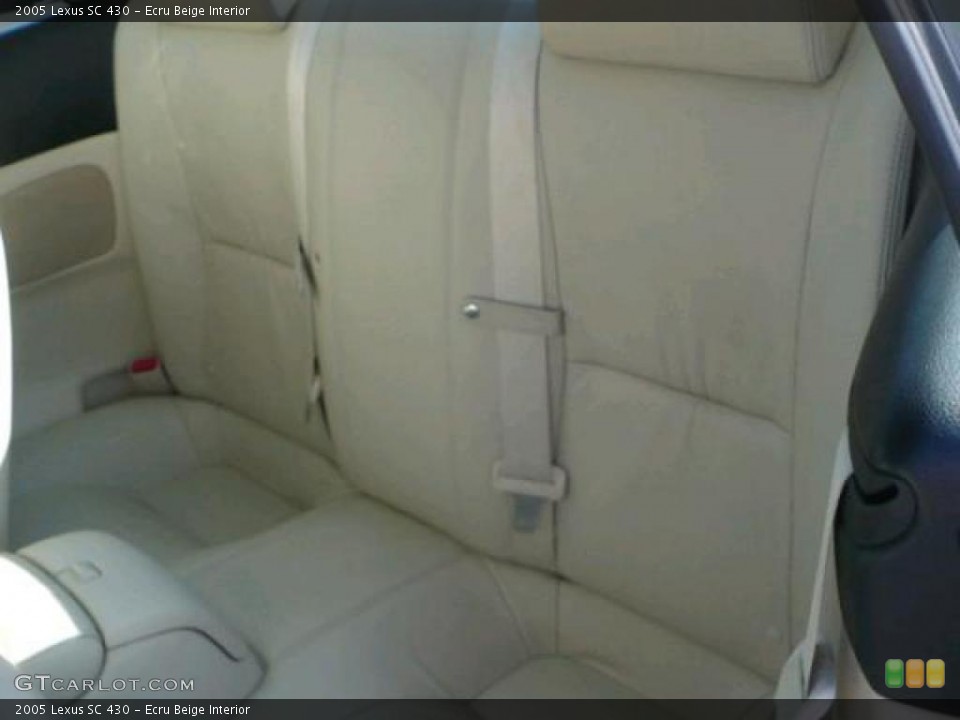 Ecru Beige Interior Photo for the 2005 Lexus SC 430 #49245722