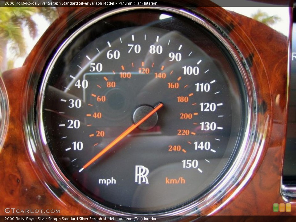 Autumn (Tan) Interior Gauges for the 2000 Rolls-Royce Silver Seraph  #49245770