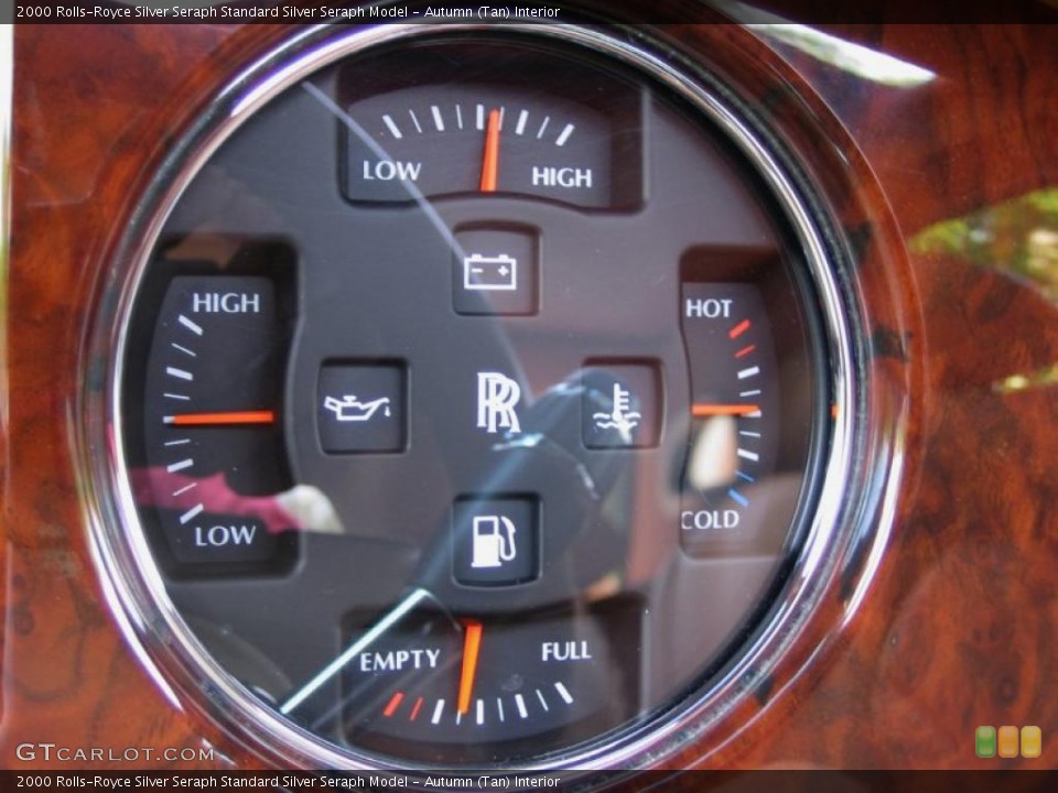 Autumn (Tan) Interior Gauges for the 2000 Rolls-Royce Silver Seraph  #49245800