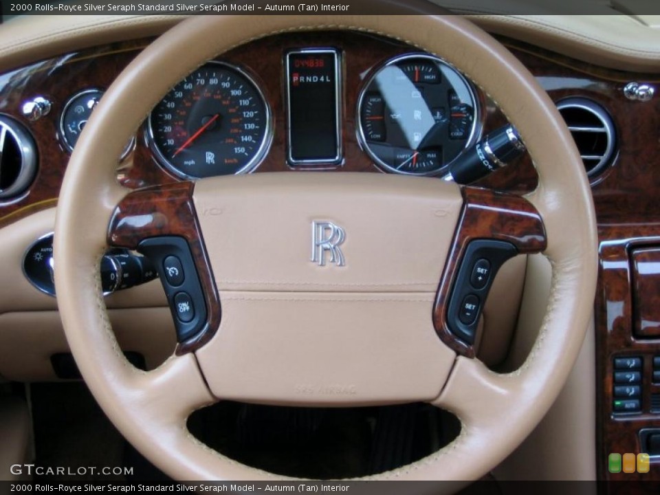 Autumn (Tan) Interior Steering Wheel for the 2000 Rolls-Royce Silver Seraph  #49245815