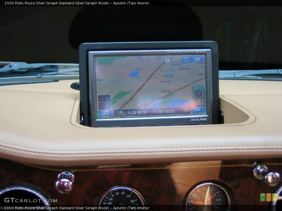 Autumn (Tan) Interior Navigation for the 2000 Rolls-Royce Silver Seraph  #49245830