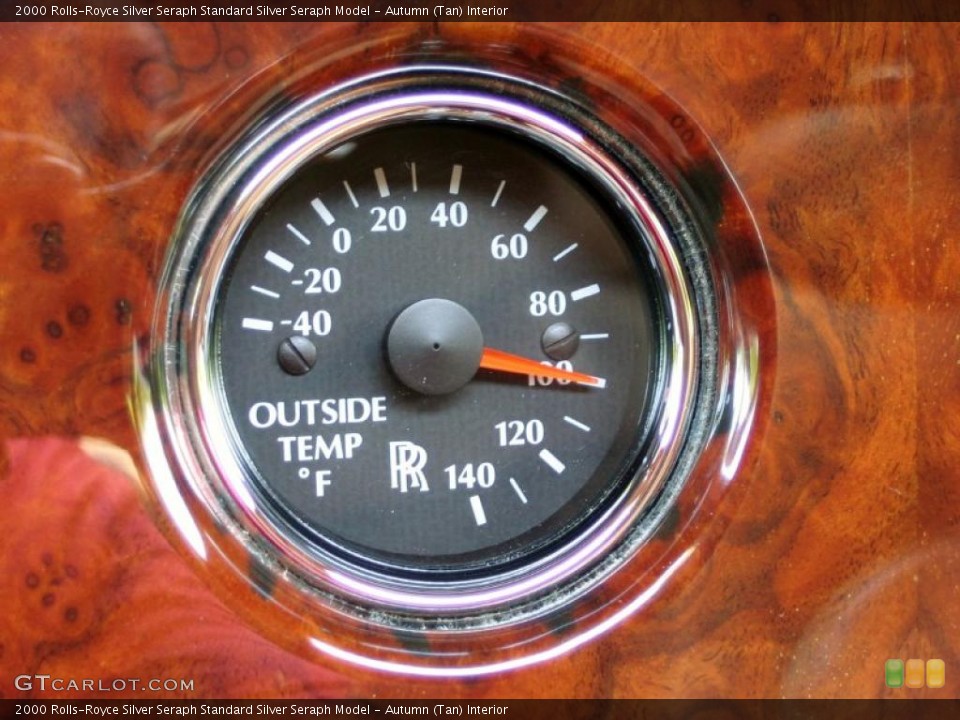 Autumn (Tan) Interior Gauges for the 2000 Rolls-Royce Silver Seraph  #49245866