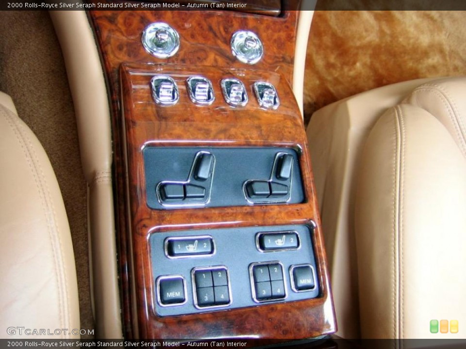 Autumn (Tan) Interior Controls for the 2000 Rolls-Royce Silver Seraph  #49245947