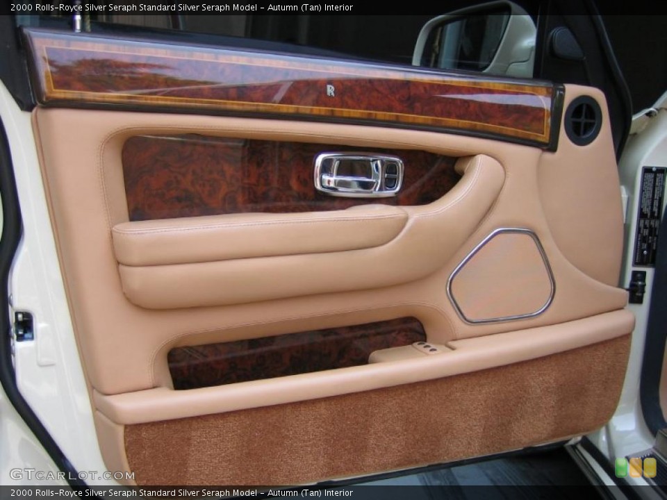 Autumn (Tan) Interior Door Panel for the 2000 Rolls-Royce Silver Seraph  #49245965