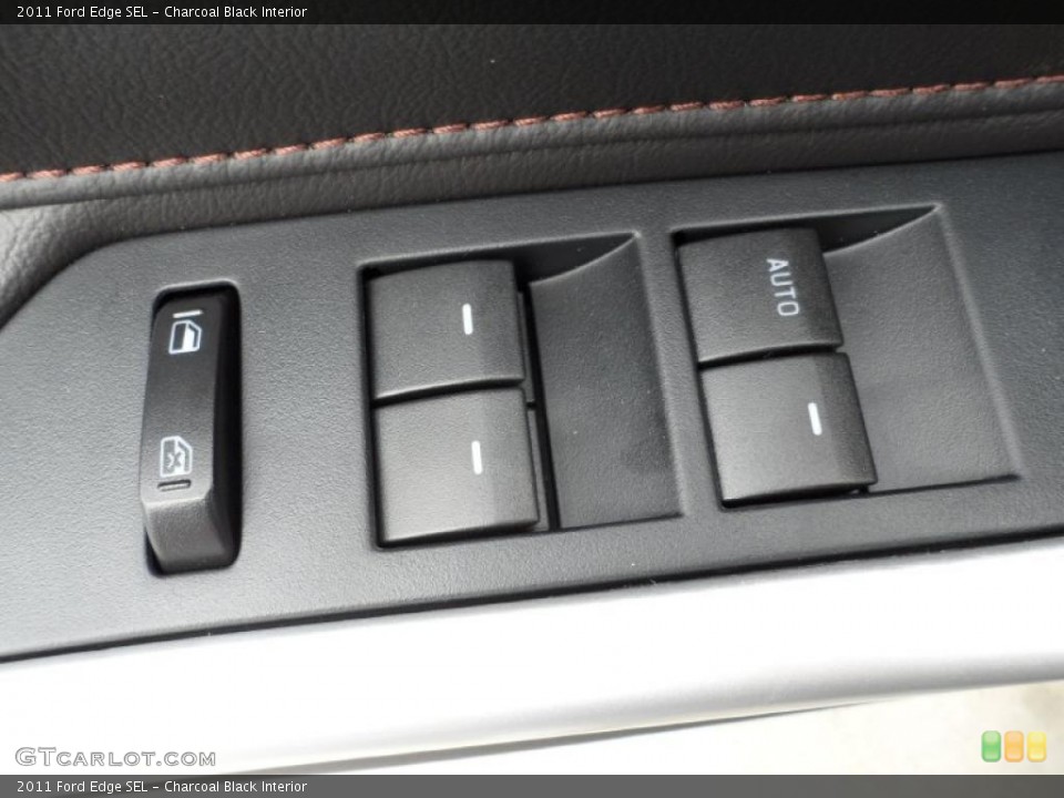 Charcoal Black Interior Controls for the 2011 Ford Edge SEL #49251257