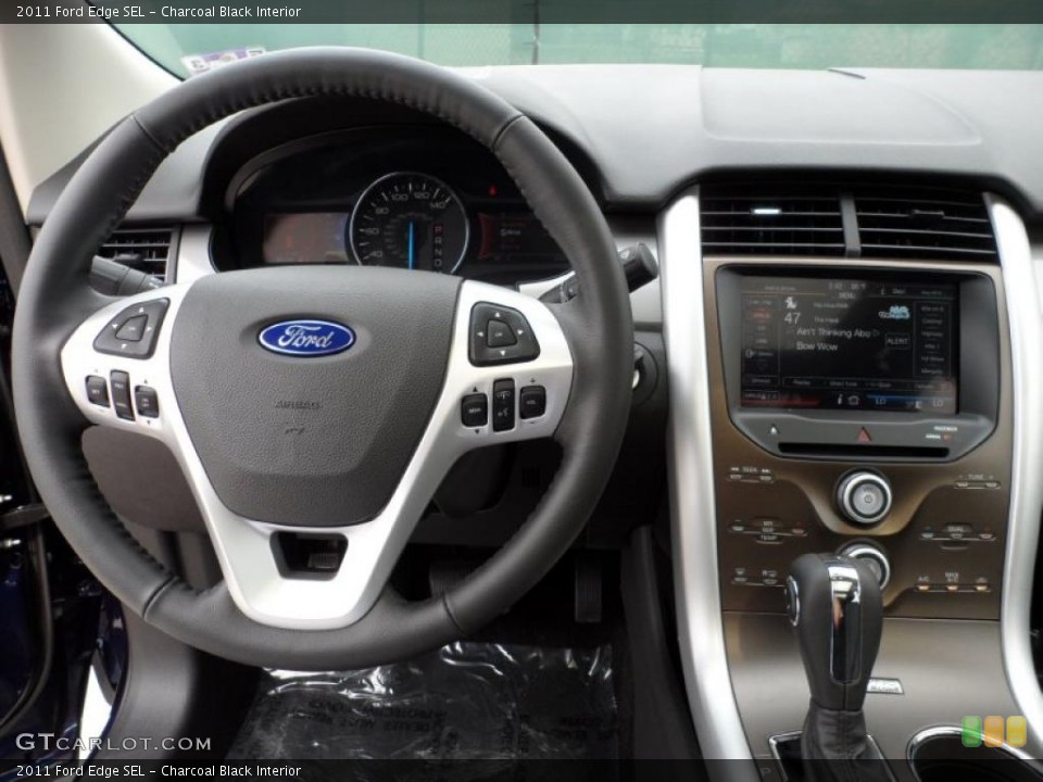 Charcoal Black Interior Dashboard for the 2011 Ford Edge SEL #49251314
