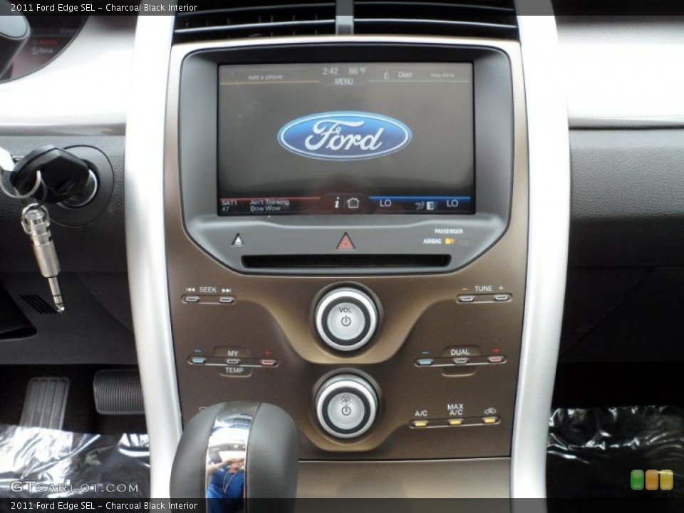 Charcoal Black Interior Controls for the 2011 Ford Edge SEL #49251329