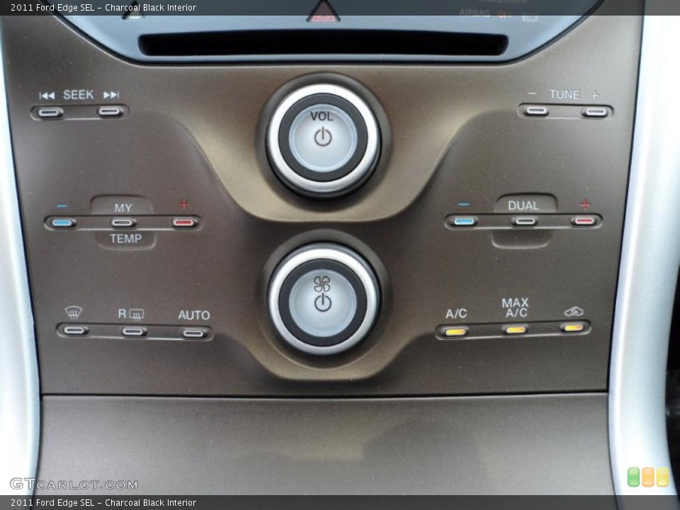 Charcoal Black Interior Controls for the 2011 Ford Edge SEL #49251359