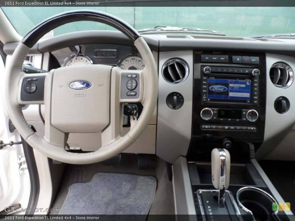 Stone Interior Dashboard for the 2011 Ford Expedition EL Limited 4x4 #49252526