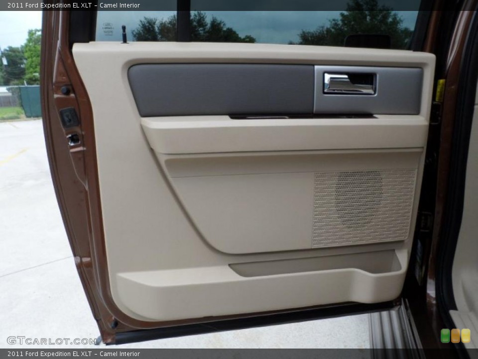 Camel Interior Door Panel for the 2011 Ford Expedition EL XLT #49253108