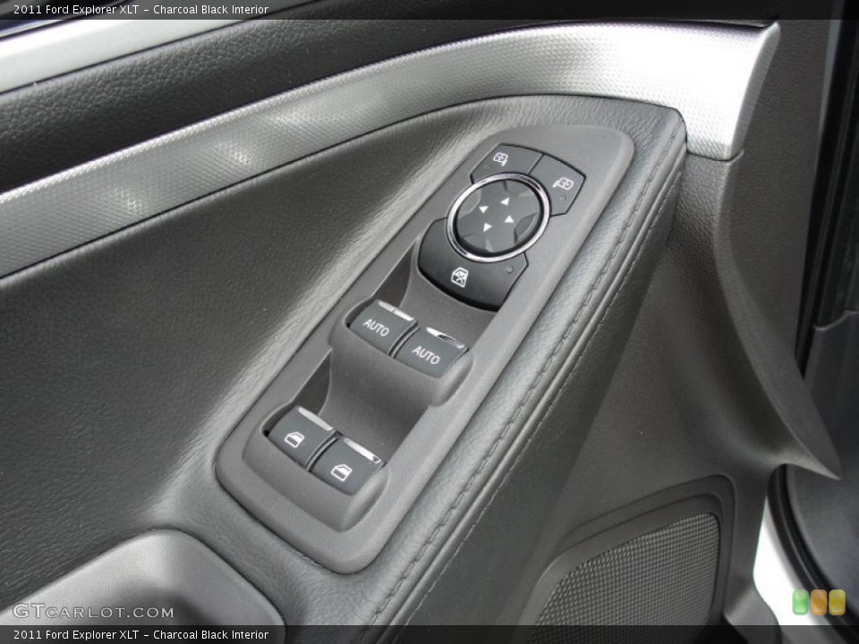 Charcoal Black Interior Controls for the 2011 Ford Explorer XLT #49253789