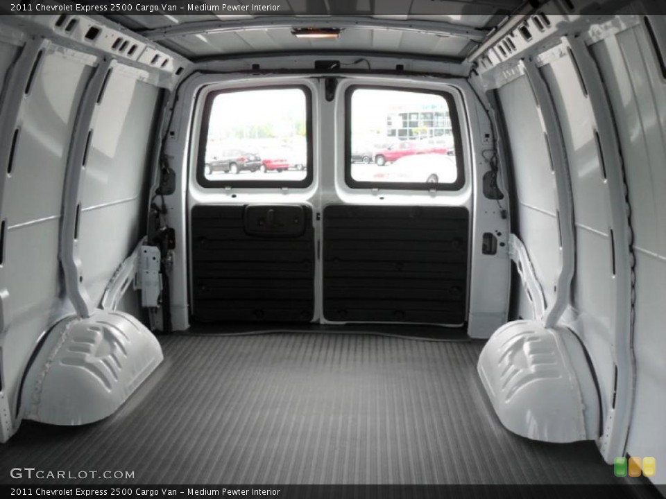 Medium Pewter Interior Trunk for the 2011 Chevrolet Express 2500 Cargo Van #49254005