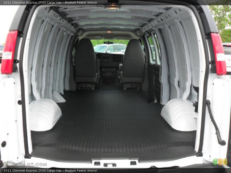 Medium Pewter Interior Trunk for the 2011 Chevrolet Express 2500 Cargo Van #49254050