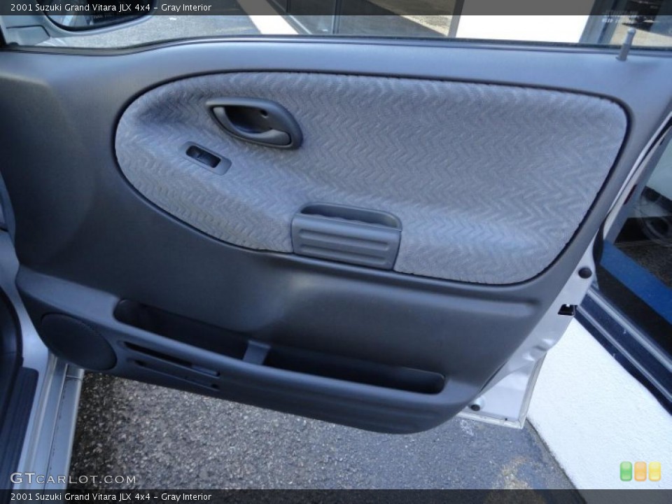 Gray Interior Door Panel for the 2001 Suzuki Grand Vitara JLX 4x4 #49258796