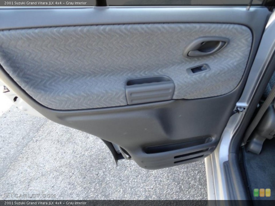 Gray Interior Door Panel for the 2001 Suzuki Grand Vitara JLX 4x4 #49258883