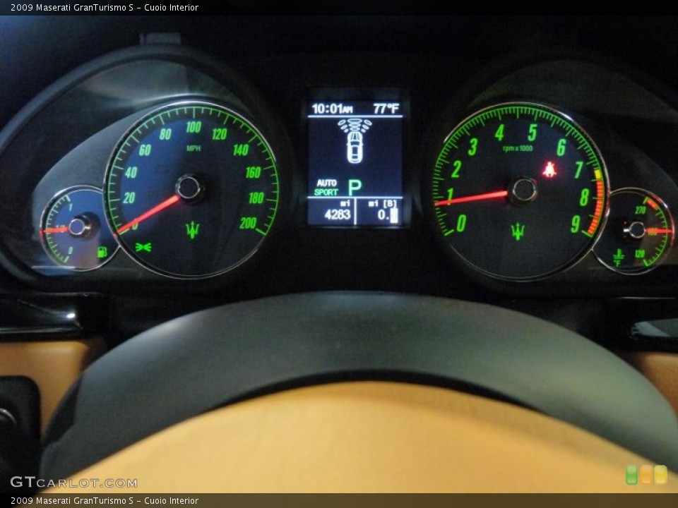 Cuoio Interior Gauges for the 2009 Maserati GranTurismo S #49259513