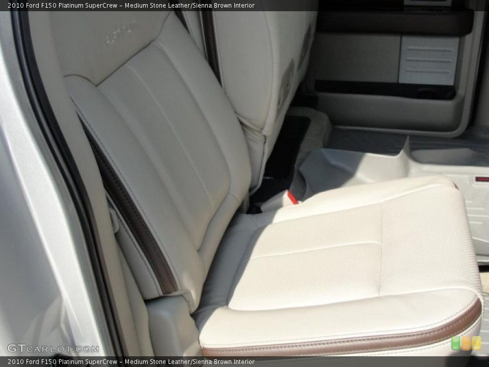 Medium Stone Leather/Sienna Brown Interior Photo for the 2010 Ford F150 Platinum SuperCrew #49260359