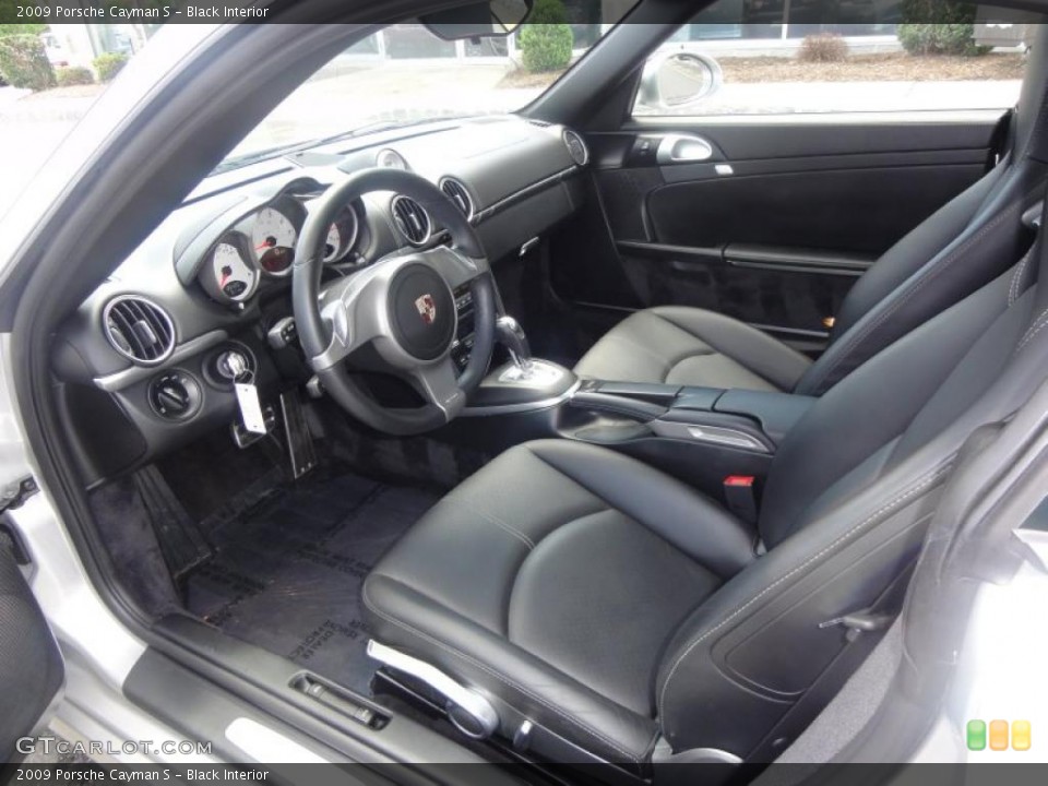 Black Interior Photo for the 2009 Porsche Cayman S #49261202