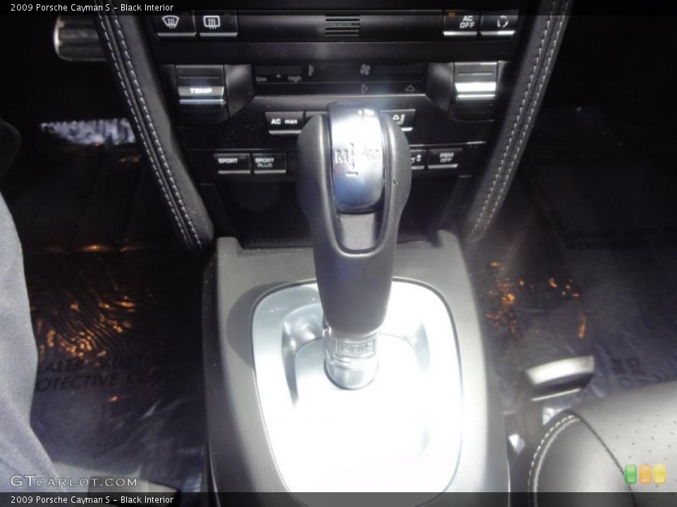 Black Interior Transmission for the 2009 Porsche Cayman S #49261334
