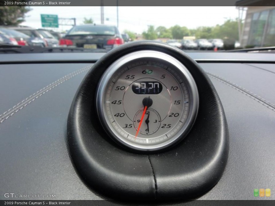 Black Interior Gauges for the 2009 Porsche Cayman S #49261346