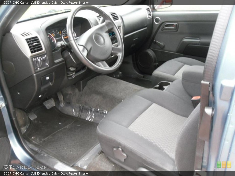 Dark Pewter Interior Photo for the 2007 GMC Canyon SLE Extended Cab #49264385