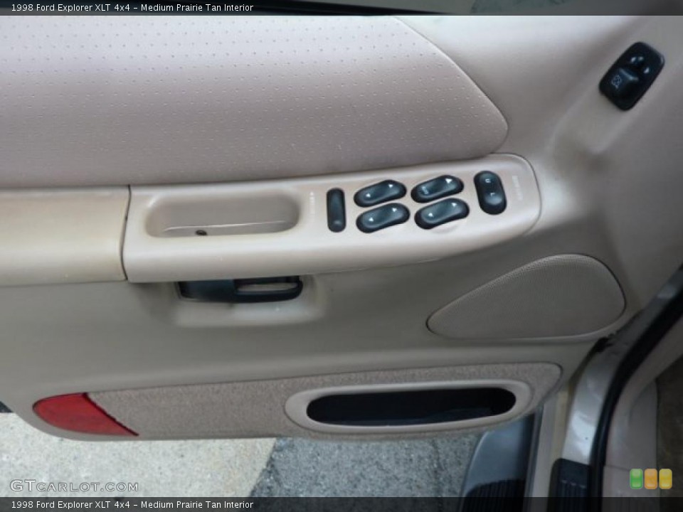 Medium Prairie Tan Interior Door Panel for the 1998 Ford Explorer XLT 4x4 #49264589